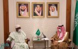 وزير الخارجية يبحث مع أمين “التعاون الإسلامي” القضايا الدولية والإقليمية