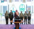 أمير الباحة يستقبل مدير جوازات المنطقة ويطلع على أجهزة الدعم المساندة