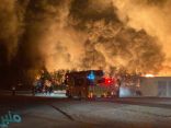 “مدن” تصدر بياناً حول حريق اندلع بأحد المصانع في الرياض