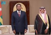 السفير الدخيل يقدم أوراق اعتماده سفيراً غير مقيم لرئيس جمهورية التوغو