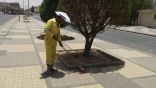أمانة الرياض تزود عمال النظافة بـ 6 آلاف مظلة لحمايتهم من حرارة الشمس