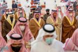 سمو نائب أمير منطقة الرياض يؤدي صلاة الميت على الأمير تركي بن عبدالعزيز بن ثنيان