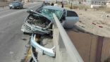 إصابة أربعة أشخاص في حادث مروري بطريق العرضيات