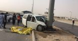 وفاة 4 أشخاص من عائلة في حادث مروع شمال الرياض