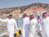 ” الخليف”  يزور محافظة رابغ ويقف على سد وادي رابغ