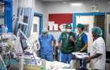 “إغاثي الملك سلمان” يختتم حملته التطوعية الرابعة لجراحات القلب المفتوح والقسطرة في المكلا