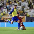 النصر يحبط مفاجأة أبها بثنائية رونالدو وتاليسكا