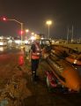 «الدفاع المدني» يعلن وفاة إصابة 18 شخص وتضرر 40 مركبة جراء العاصفه البرديه التي ضربت حفر الباطن