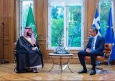 رئيس الوزراء اليوناني يثمن زيارة ولي العهد