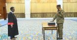 البرهان يؤدي اليمين رئيسا للمجلس السيادي السوداني