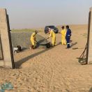 مبادرة تغطية القبور المكشوفة .. بلدية الشواق تشارك الأهالي المبادرة