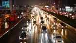 هطول أمطار على محافظة جدة