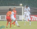«الأخضر » يتغلب على الصين بهدف نظيف في كأس آسيا للشباب