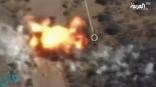 بالفيديو .. التحالف العربي يعرض تسجيلات تظهر استهداف الميليشيات على حدود السعودية