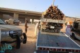 القوات الخاصة للأمن البيئي تضبط 22,8 طناً من الحطب المحلي المعد للبيع في الرياض