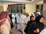 ضيوف برنامج خادم الحرمين الشريفين للعمرة والزيارة يصلون مكة المكرمة ويؤدون مناسك العمرة