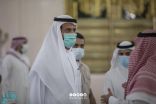 شاهد.. وزير الصحة يطلع على الإجراءات الاحترازية والصحية في المسجد النبوي الشريف