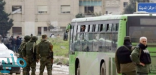 تهجير مقاتلين الفصائل الإسلامية وعوائلهم من دمشق نحو إدلب
