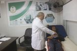 العيادات التخصصية السعودية تتعامل مع 13032 حالة مرضية في مخيم الزعتري