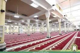 وزارة الشؤون الإسلامية ترفع جاهزية مسجد الخيف لاستقبال الحجاج في يوم التروية