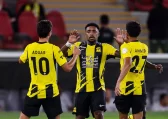 هاتريك بيرجوين يقود الاتحاد لتجاوز الحزم والتربع مؤقتًا على صدارة دوري روشن