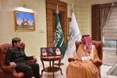 الأمير سعود بن جلوي يستقبل مدير جوازات منطقة مكة المكرمة