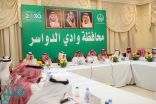 فريق عمل من مجلس منطقة الرياض يناقش احتياجات محافظة وادي الدواسر التنموية