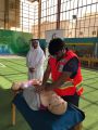 هيئة الهلال الأحمر السعودي بمحافظة جدة تنفذ محاضرة بمدرسة أنجال الثقافة الأهلية