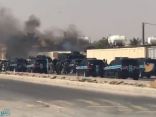 وكر الإرهابيين بحي الرمال في الرياض محاط بالاستراحات المهجورة