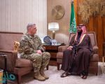 ولي العهد يبحث مع رئيس هيئة الأركان الأمريكية مستجدات الأوضاع في المنطقة