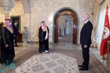 الرئيس التونسي يستقبل وزير الخارجية الأمير فيصل بن فرحان