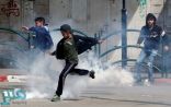 بالصور.. اشتباكات عنيفة بين فلسطينيين وقوات الاحتلال الإسرائيلي فى الخليل