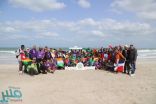 يوم رياضي بحري للمشاركين في اللقاء الكشفي الدولي التاسع على شاطئ الحمرية