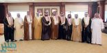 سمو أمير جازان بالنيابة يستقبل محافظ ومشايخ الداير بني مالك