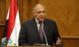 وزير خارجية مصر يشدد على دعوة بلاده للتصدي لكافة الدول الداعمة للإرهاب