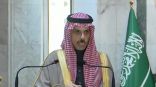 وزير الخارجية: العلاقات السعودية العراقية تشهد زخمًا إيجابيًا كبيرًا