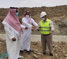مدير عام فرع إسكان الباحة يزور محافظ القرى