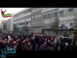 اندلاع احتجاجات ضخمة شمال إيران قبل قليل
