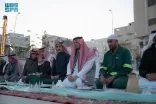 أمانة الباحة تقيم مأدبة إفطار جماعي لعمال النظافة تقديرًا لجهودهم