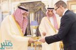 بالصور: خادم الحرمين الشريفين يتسلم أوراق اعتماد سفراء جدد بالمملكة