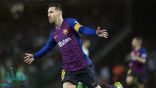 برشلونة يمضي بثبات نحو اللقب بفضل “هاتريك” ميسي