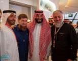 ولي العهد ونائب رئيس دولة الإمارات وولي عهد أبو ظبي يشهدون ختام منافسات “الفورمولا 1”