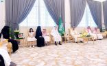 سمو الأمير حسام بن سعود يستقبل أسر وذوي شهداء الواجب بمناسبة عيد الفطر المبارك