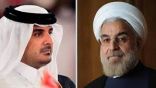 تميم يبحث مع روحاني إقامة قاعدة عسكرية ايرانية في قطر