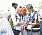 الكشافة تباشر أعمال إرشاد التائهين في مشعر منى