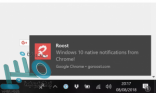 جديد… Chrome يدعم الآن إشعارات ويندوز 10