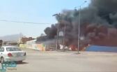 اندلاع حريق داخل مهرجان نمرة الترفيهي .. والدفاع المدني يباشر الحادثة -فيديو