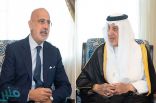 الأمير خالد الفيصل يستقبل سفير إيطاليا لدى المملكة