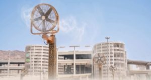 “كدانة” تستكمل استبدال أعمدة الرذاذ التقليدية بمراوح رذاذ حديثة لمنشأة الجمرات