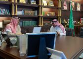 أمير منطقة الباحة يستقبل محافظ قلوة ويطلع على تقرير الأعمال المنجزة